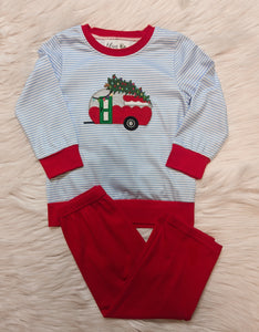 Happy Camper Christmas Pant Set