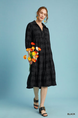 Darla Dot Midi Dress