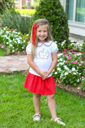 Apple School Skort Set