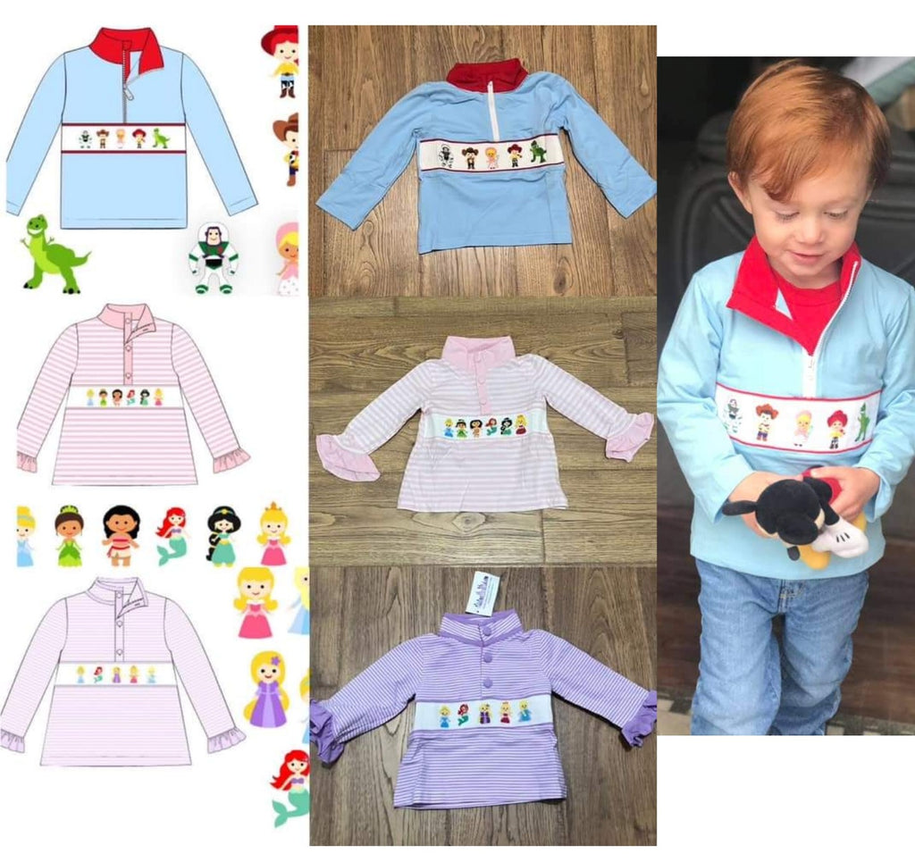 Smocked Pullovers