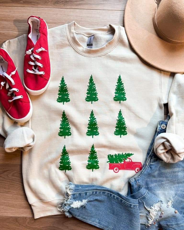 Trees & Truck Sweatshirt