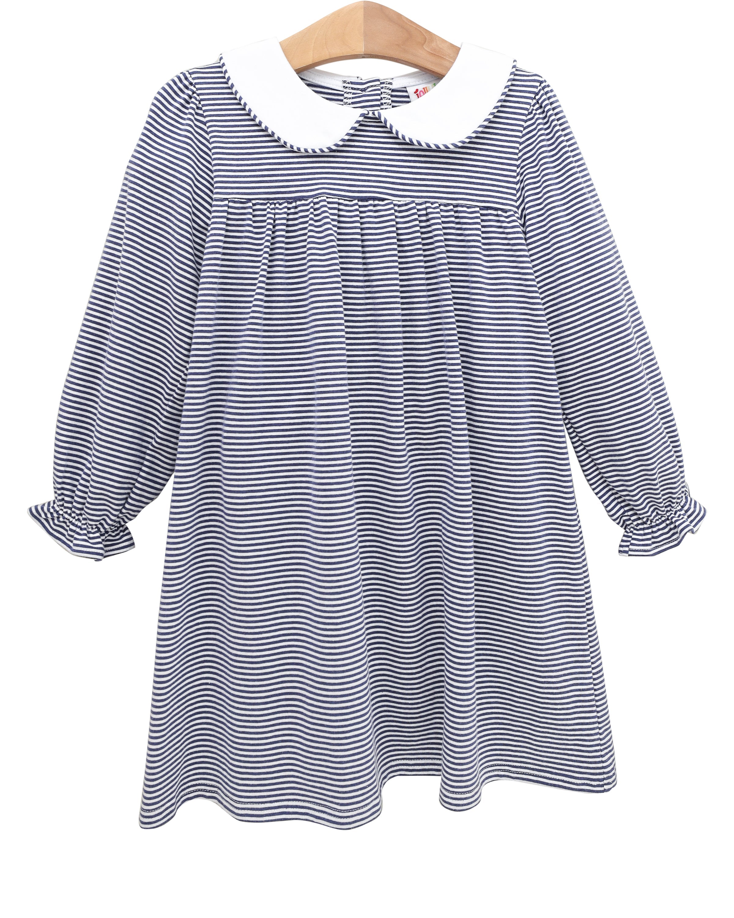 Navy Striped Dress