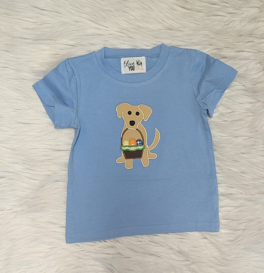 Easter Puppy Boy Shirt