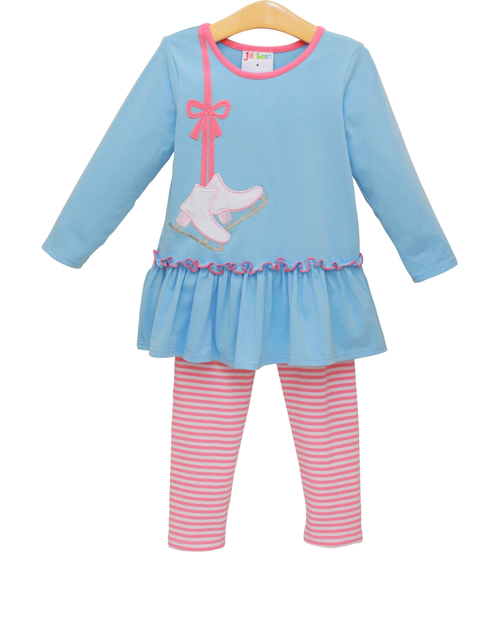 Ice Skate Ruffle Pant Set