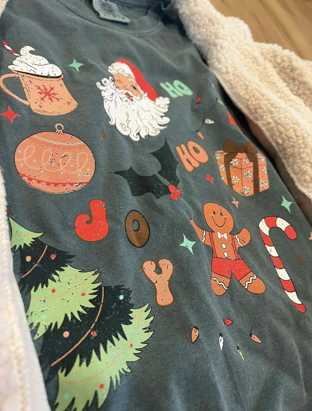Christmas Mix Comfort Colors Short Sleeved Tee