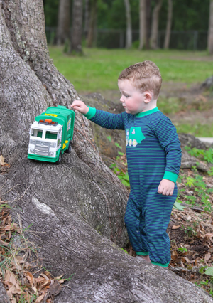 Garbage Truck Romper