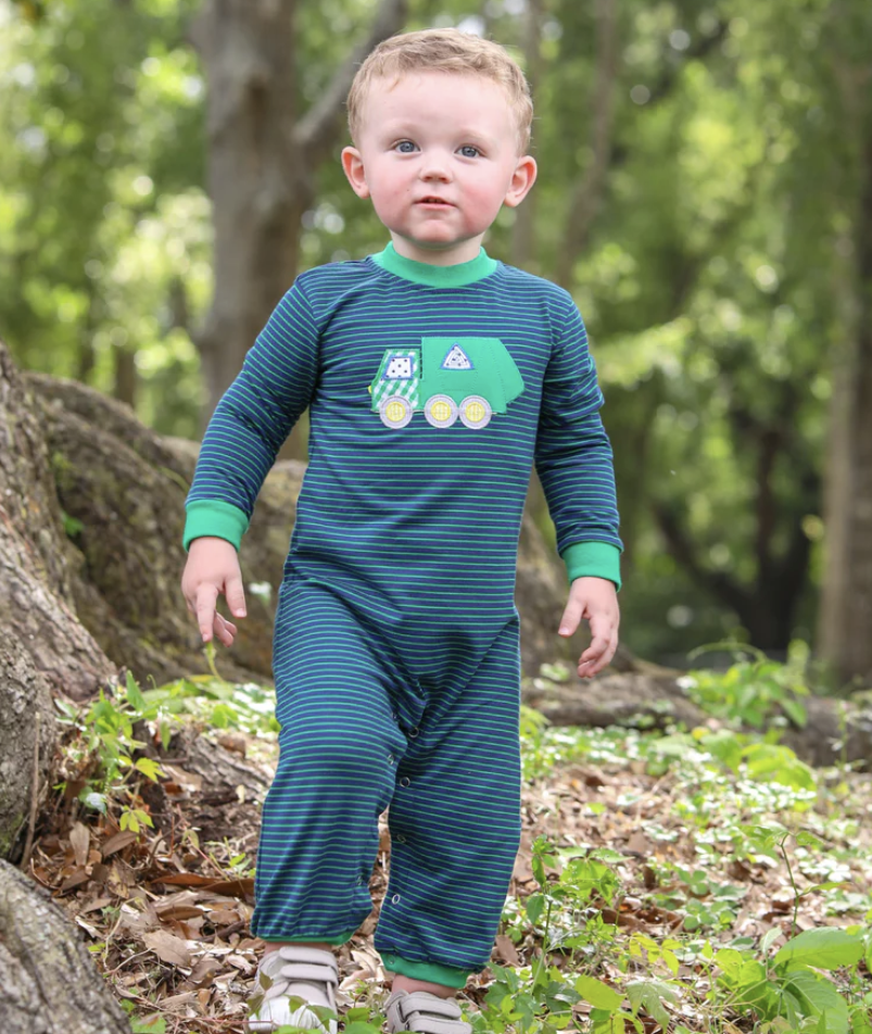 Garbage Truck Romper