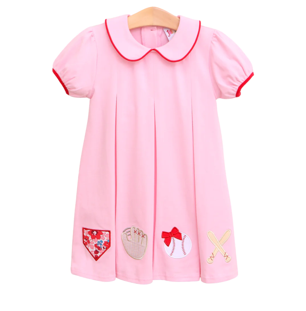 Baseball Pleat Dress