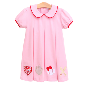 Baseball Pleat Dress
