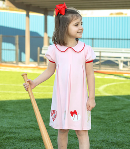 Baseball Pleat Dress