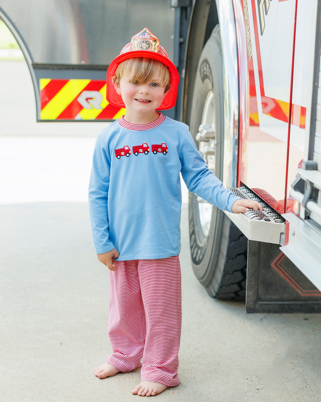Fire Engine Pant Set