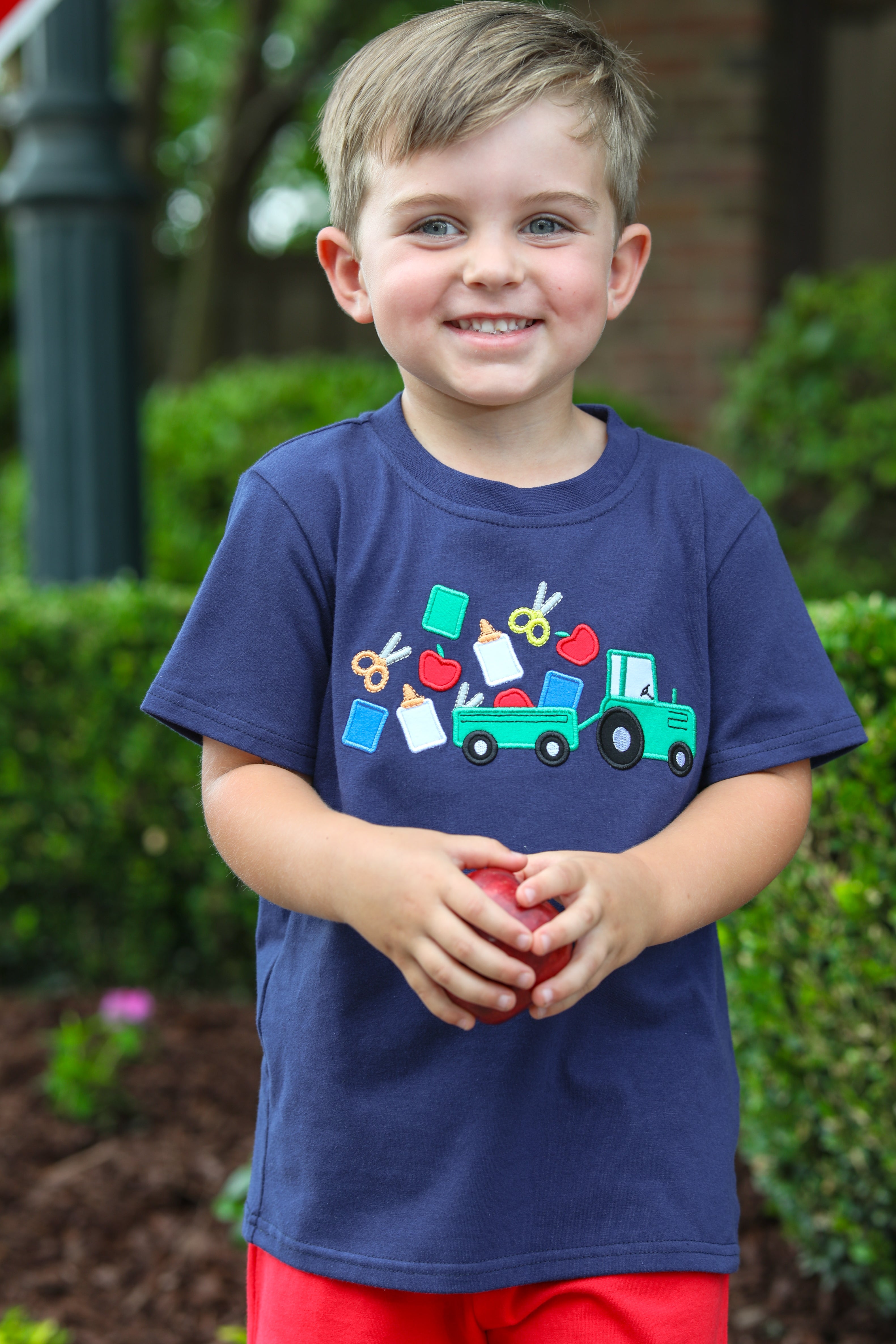 Tractor School Supplies Shirt