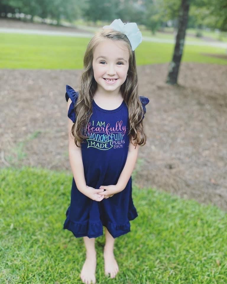 Fearfully & Wonderfully Made Psalms Dress