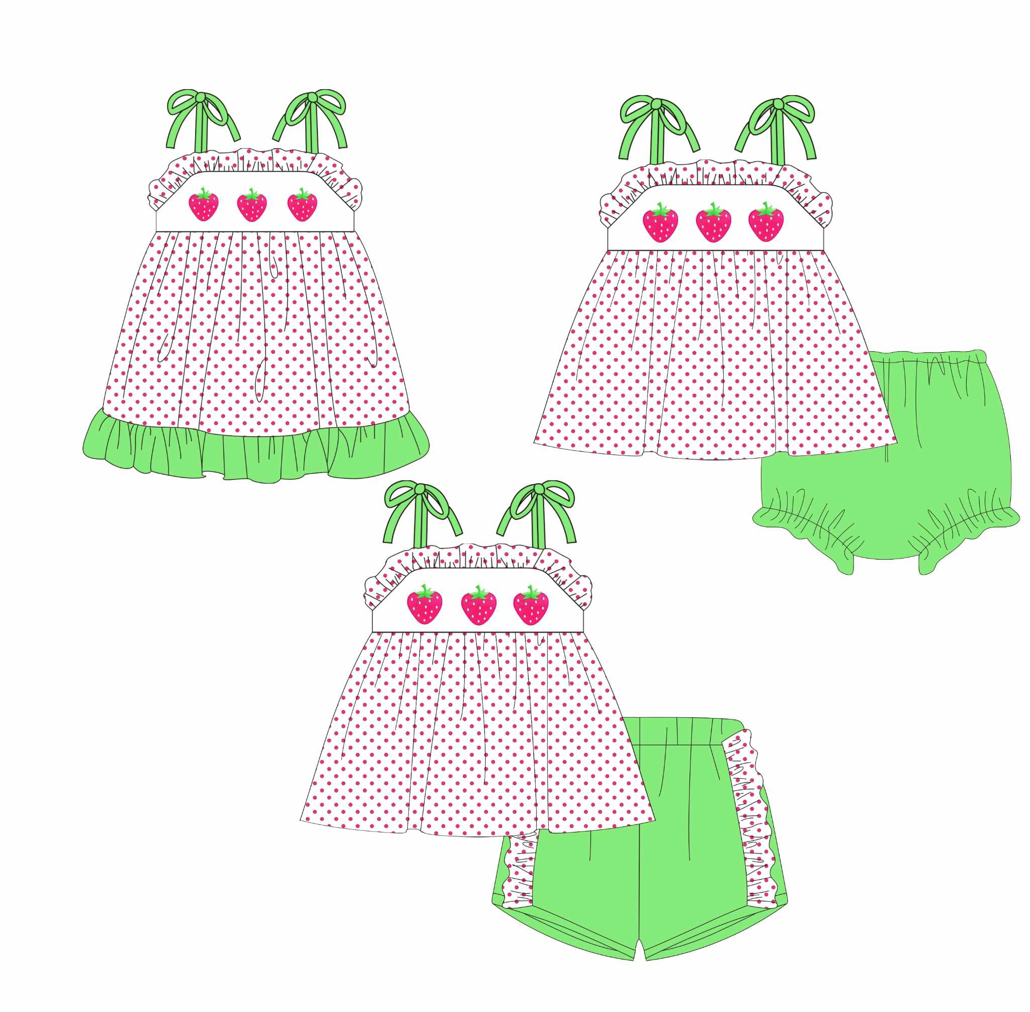 Berries & Polka Dots