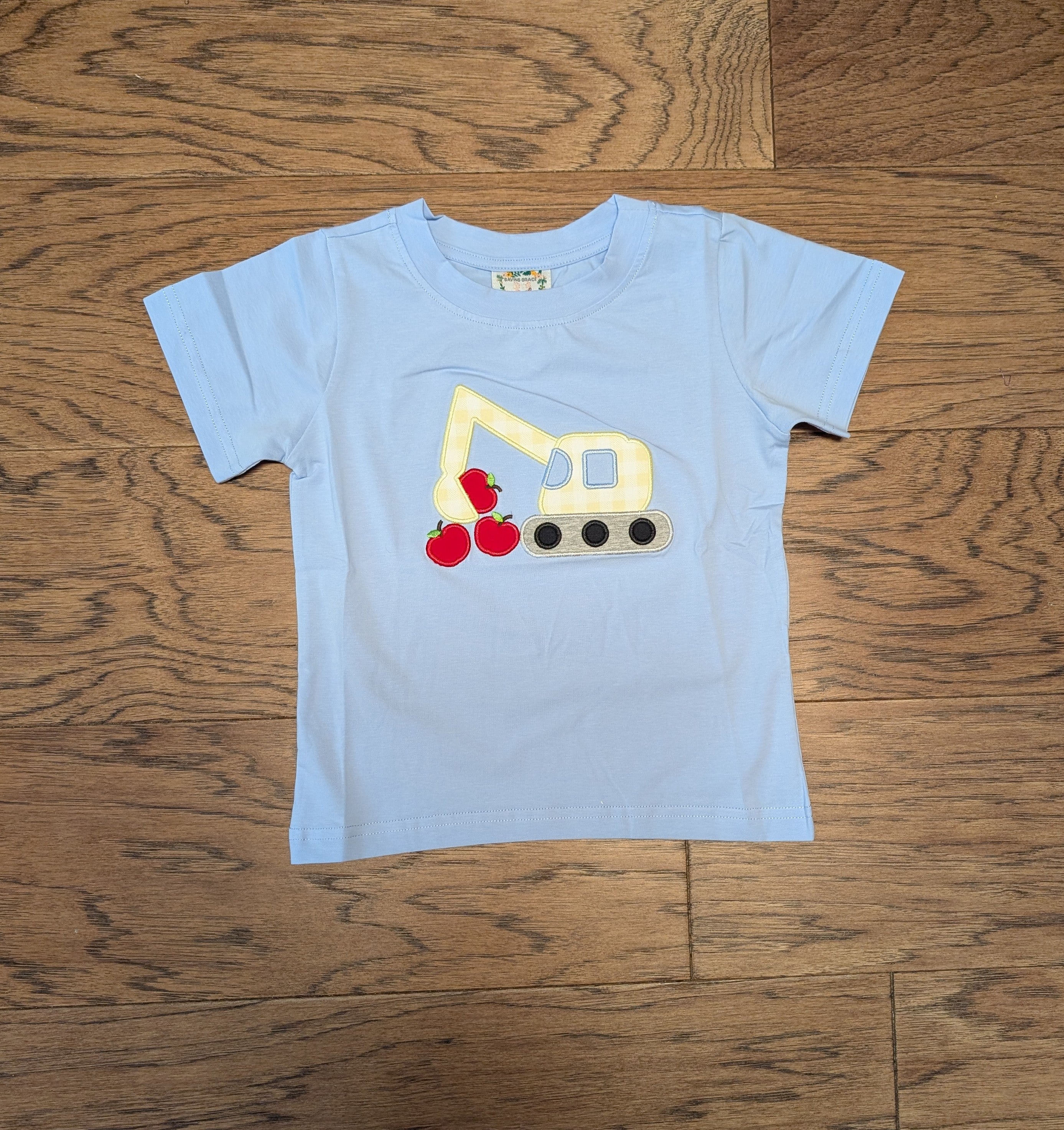 Apple Excavator School Shirt