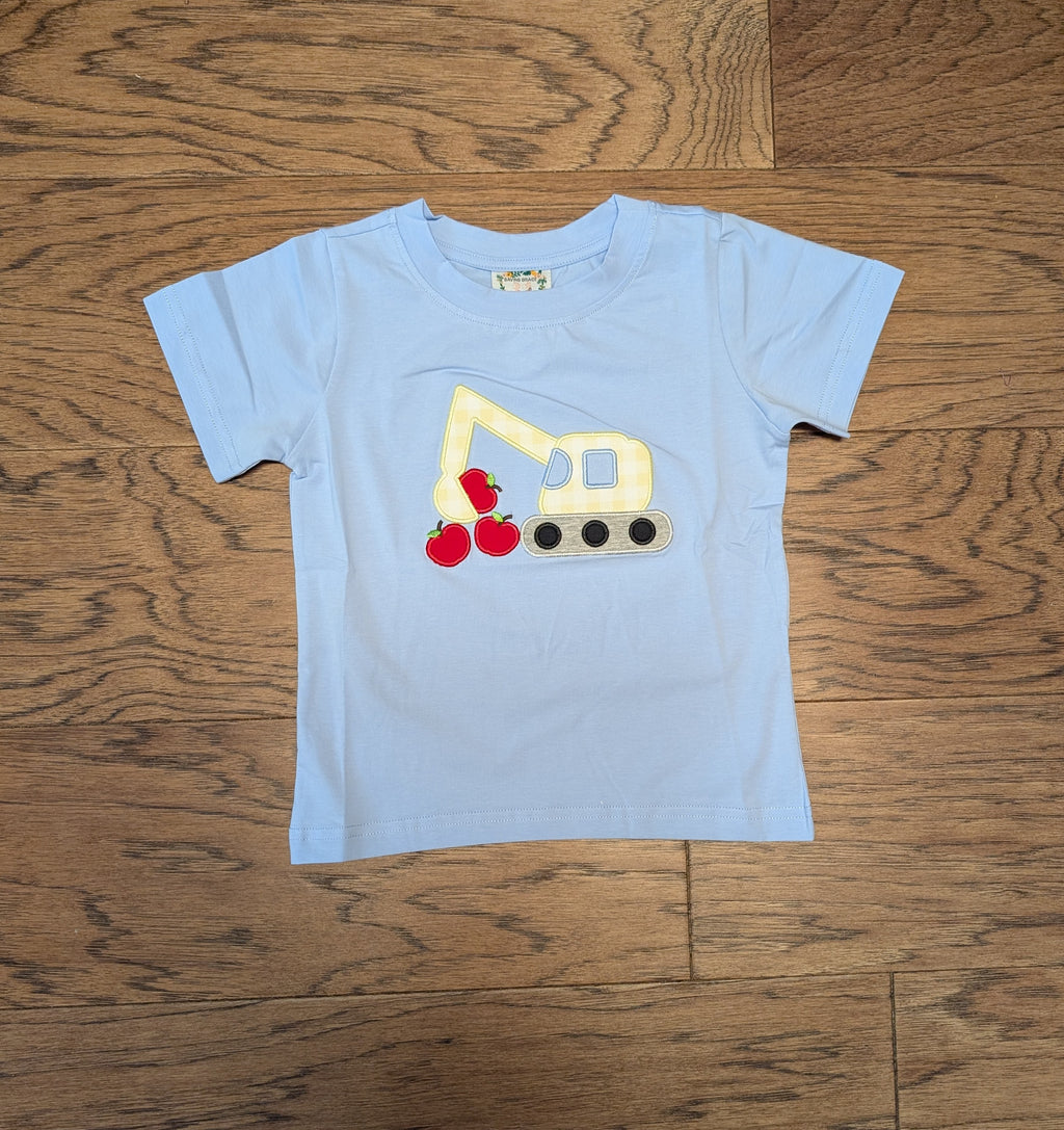 Apple Excavator School Shirt