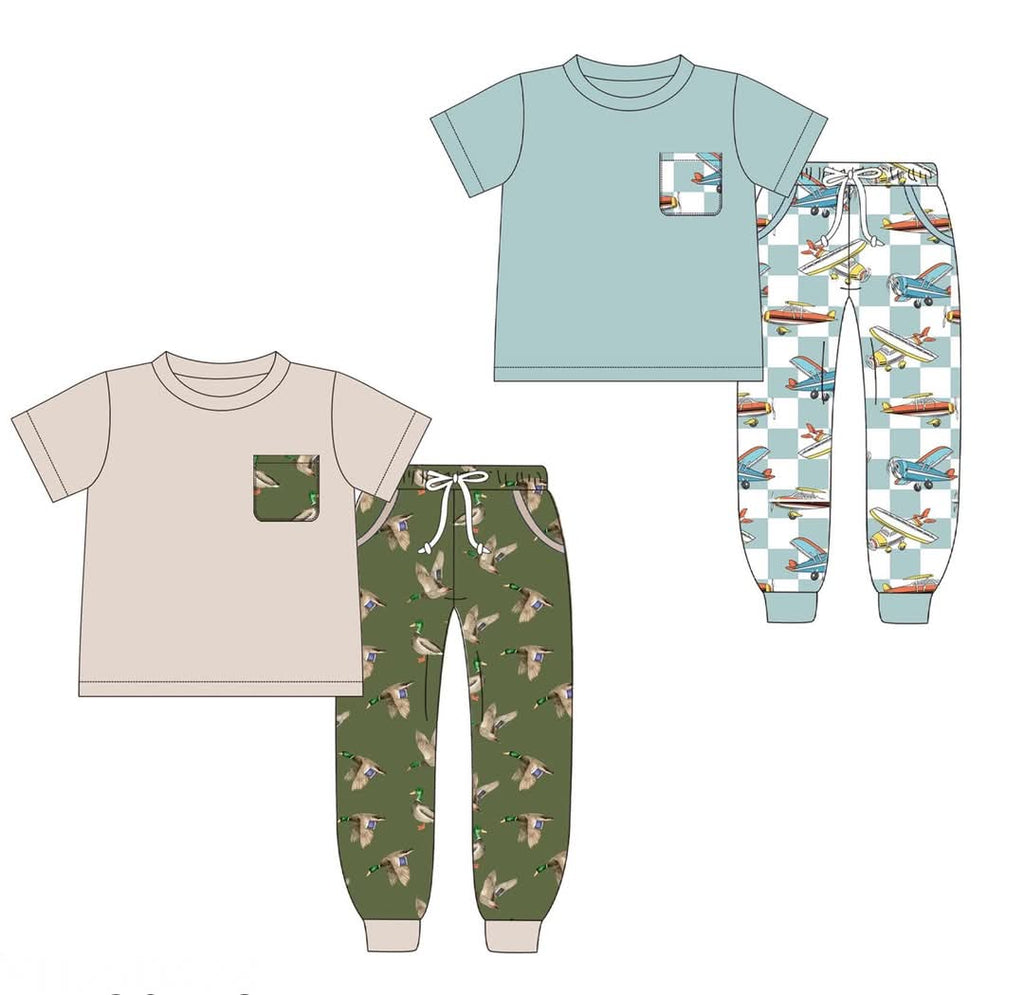 Boy Pocket Jogger Sets