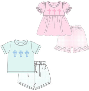 Gingham Fuzzy Cross Sets