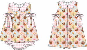 Floral Chicks & Chickens