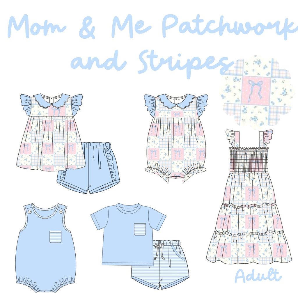 Mom & Me Patchwork and Stripes