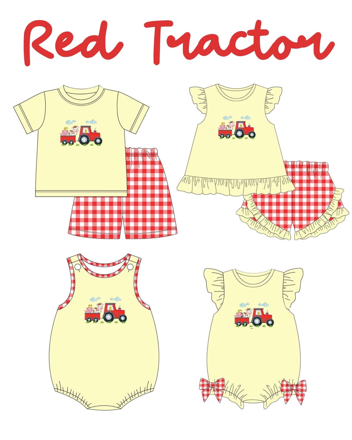 Red Tractor Collection