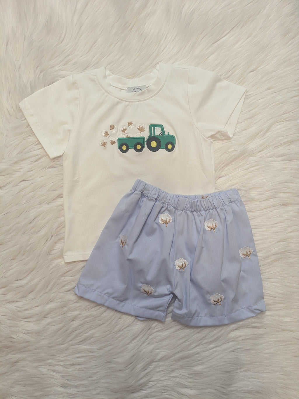 Tractor Cotton Short Set