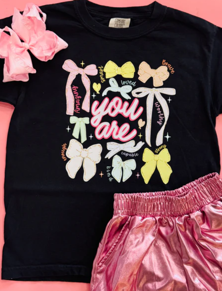 Affirmation Bows YOUTH Tee