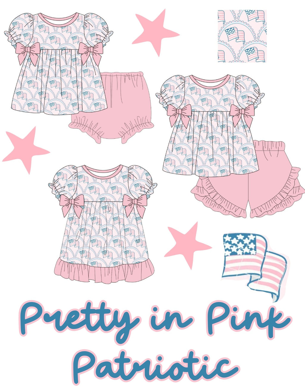 Pretty in Pink Patriotic