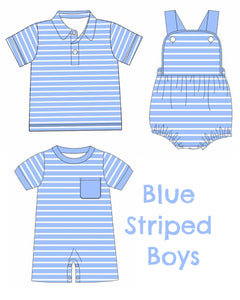 Blue Striped Boys