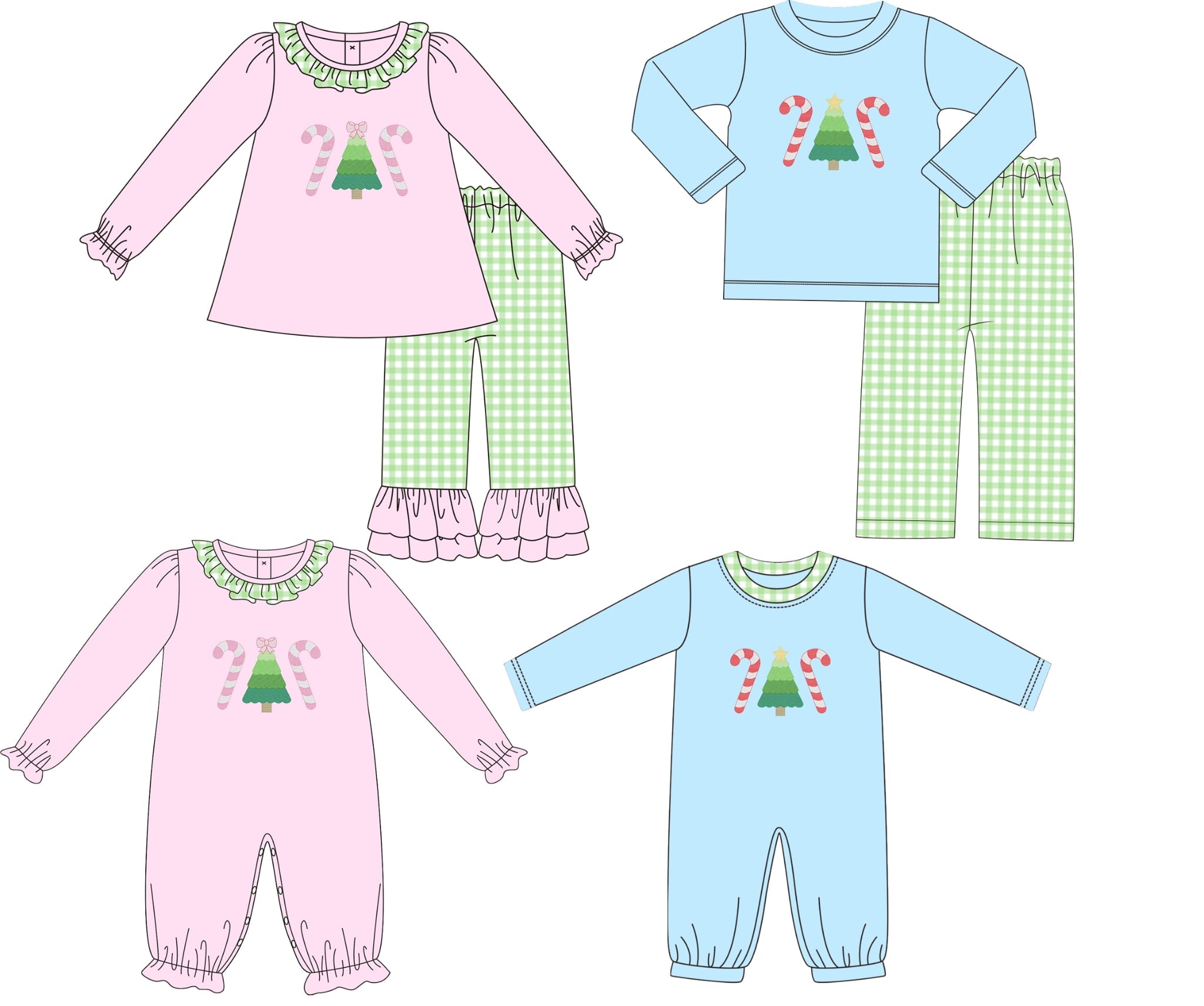 Candy Cane Tree Collection
