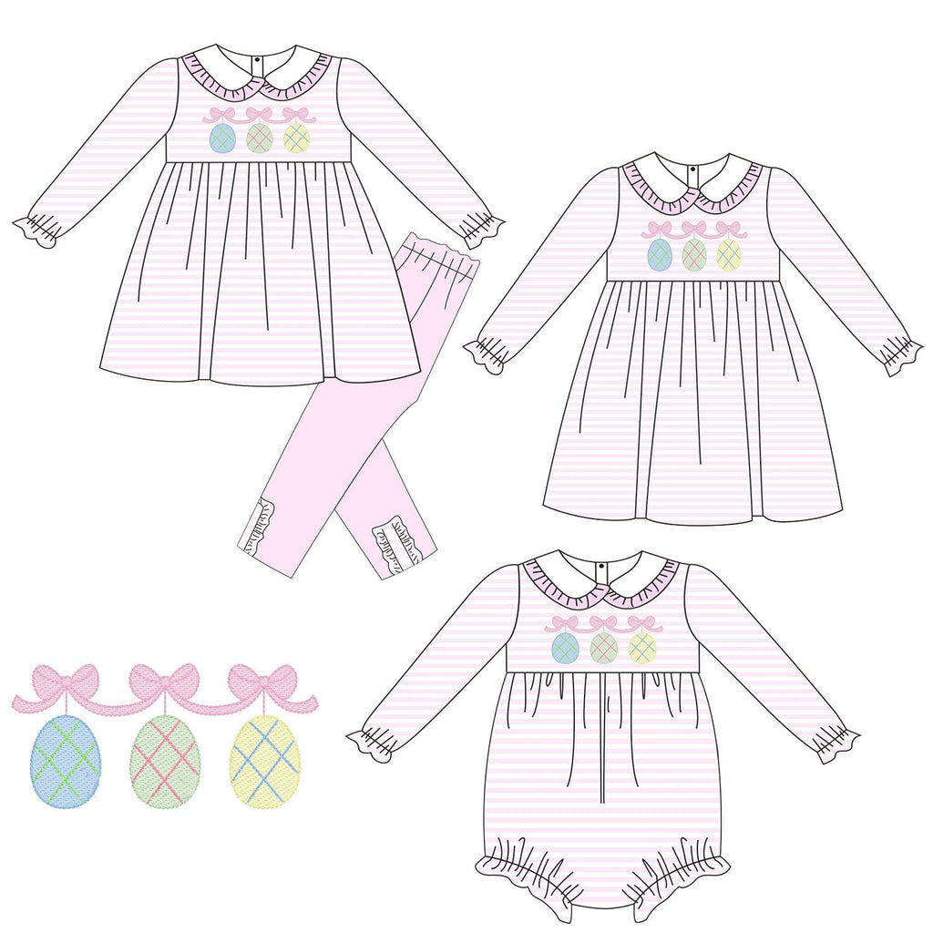 Egg Trio Bows