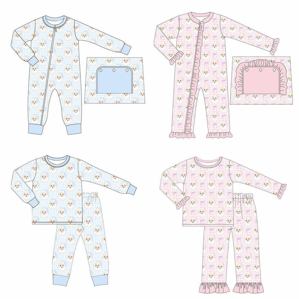 Pastel Santa Lounge