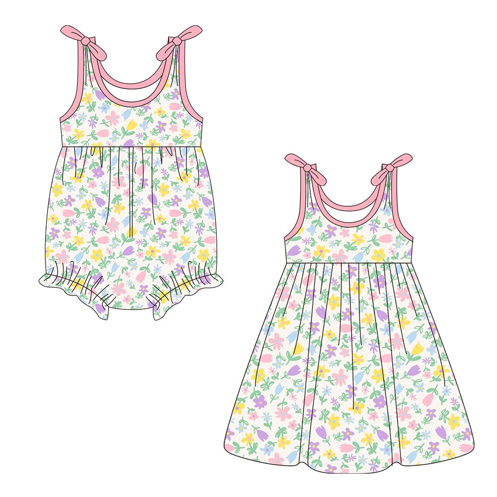 Knot Accent Spring Floral