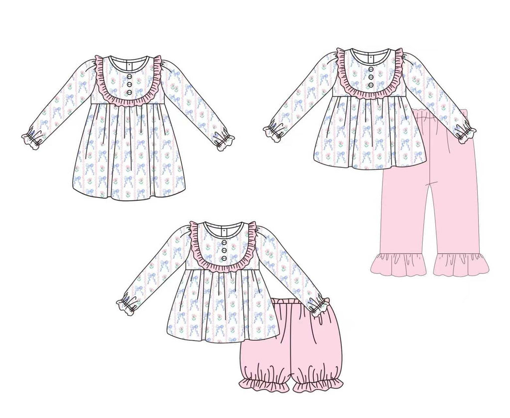 Sweet Pink Ruffles & Bows