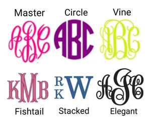 Comfort Colors French Terry Pocket Sweatshirt With Monogram