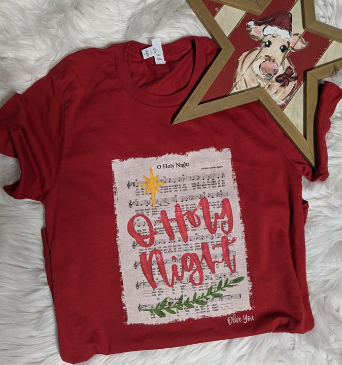 O Holy Night Graphic Tee