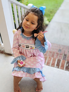 Makeup Smocked Dress