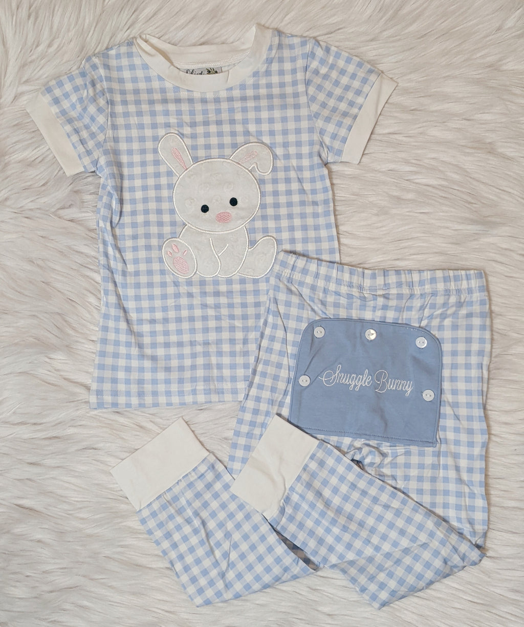 Snuggle Bunny Easter Boy PJs