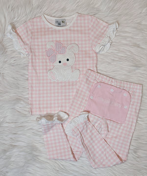 Snuggle Bunny Easter Girl PJs