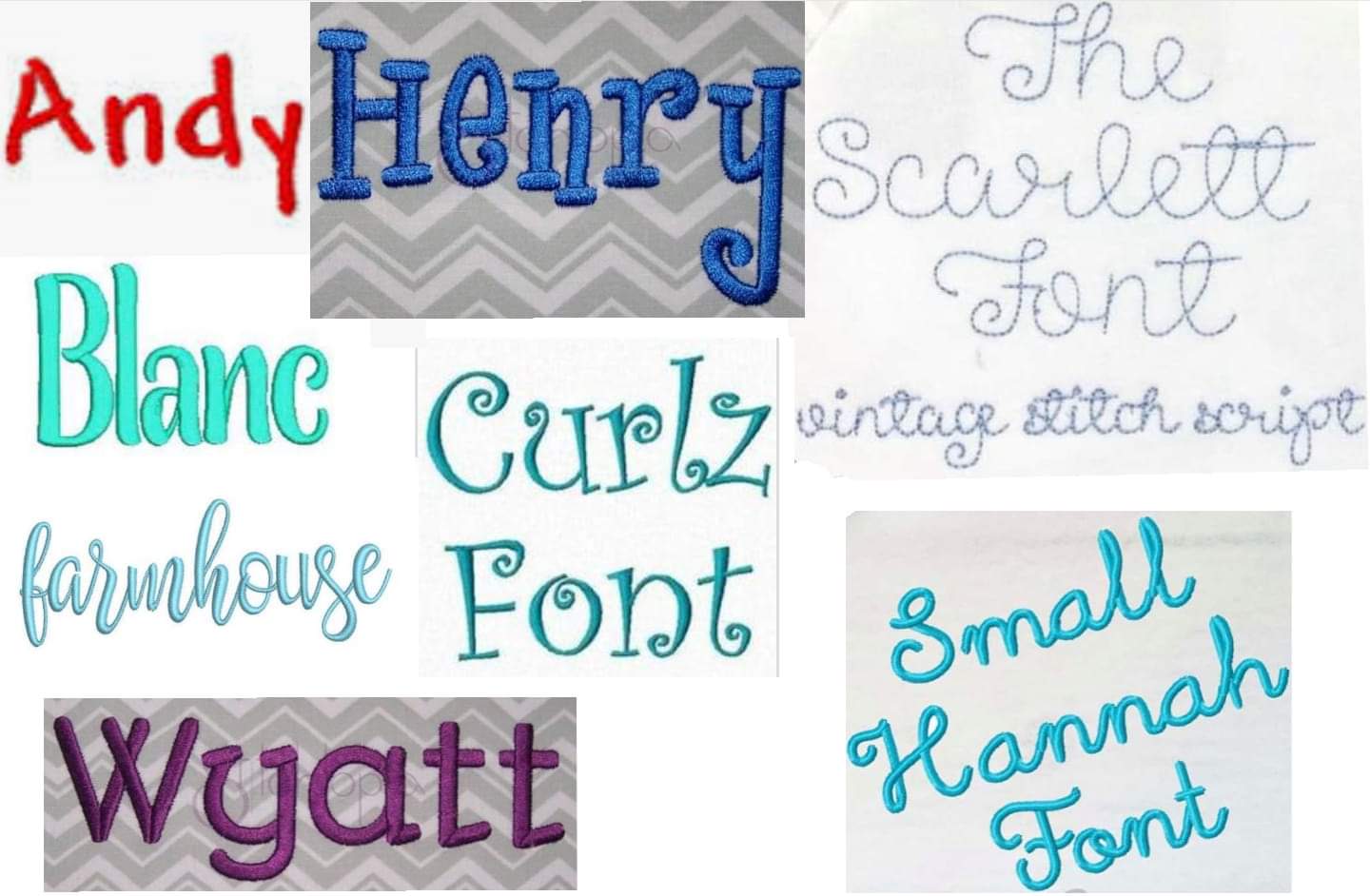 MONOGRAM OPTIONS