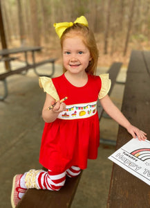 Fiesta Smocked Girl Set