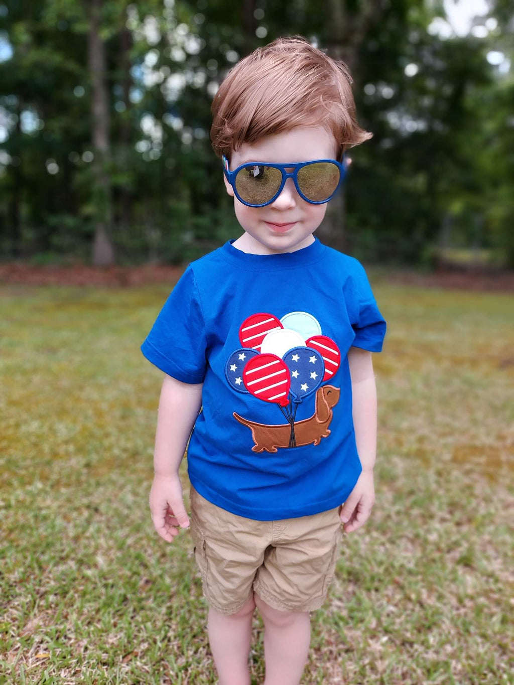 Patriotic Dachshund Boy Shirt