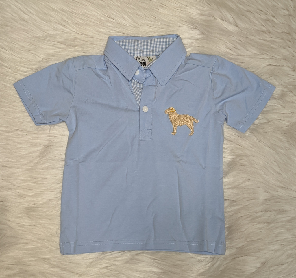 Dog French Knot Polo