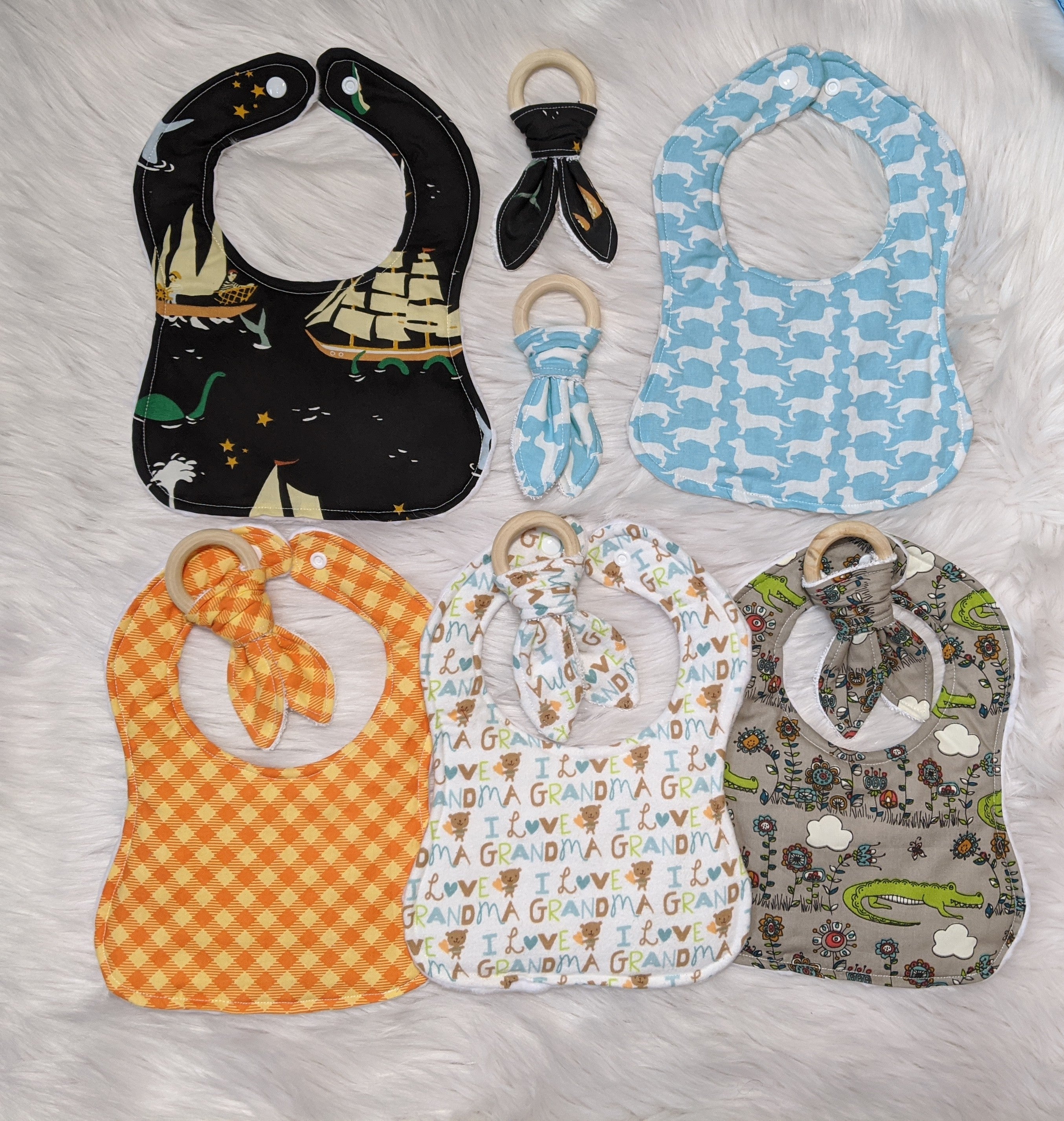 Bib & Teether Set