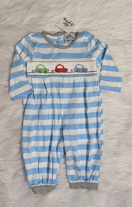 Car Smocked Romper