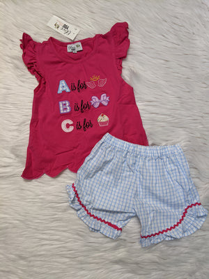 Southern ABC School Girl Set