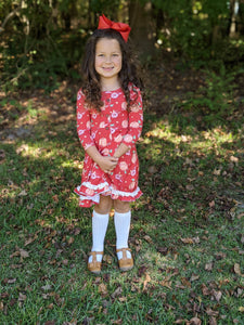 Floral Pumpkin Dress