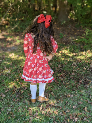 Floral Pumpkin Dress