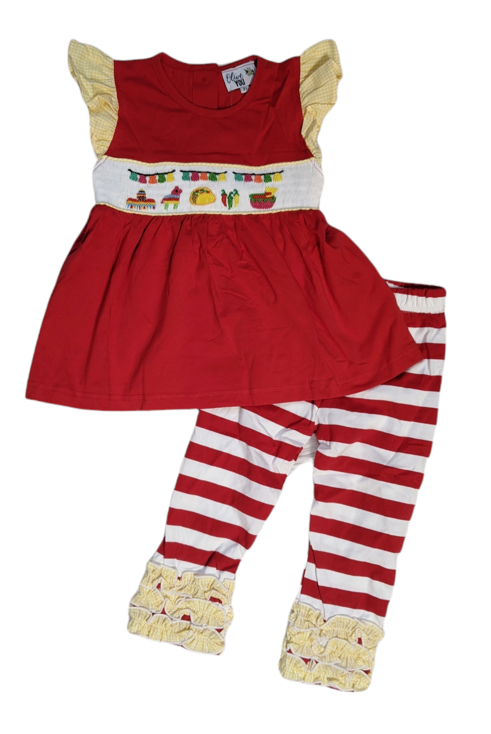 Fiesta Smocked Girl Set
