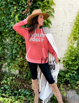 Holly Jolly Tunic Hoodie